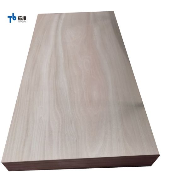 "Tablero multicolor del MDF de la chapa de madera del uso de los muebles del precio bajo de la fábrica de China"