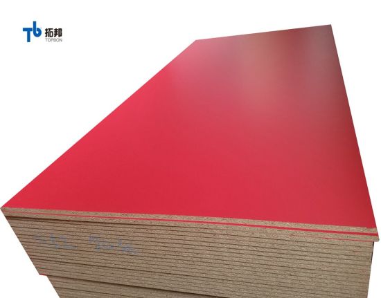 Tablero de partículas de melamina de alta calidad para el mercado exterior