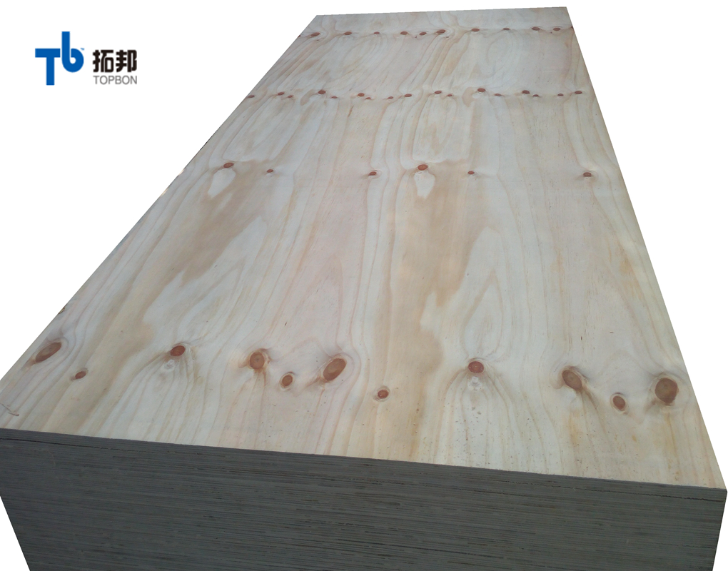 Precio barato de madera contrachapada de pino CDX para la construcción