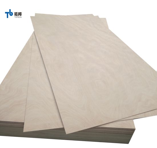 1220X2440mmx 4.6mm Madera contrachapada fina para puerta de Okoume