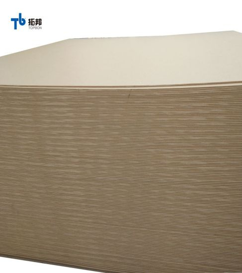 Venta caliente Tablero de MDF liso/sin procesar con precio barato de alta calidad