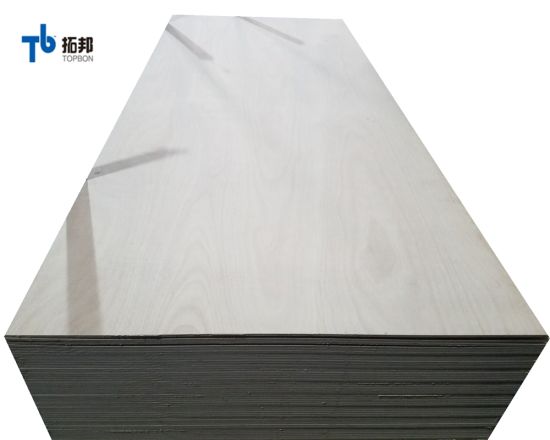1220*2440mm Okoume cara de madera contrachapada con fabricación de muebles