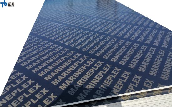 "Madera contrachapada con revestimiento de película de 18 mm / Madera contrachapada marina para el mercado exterior"