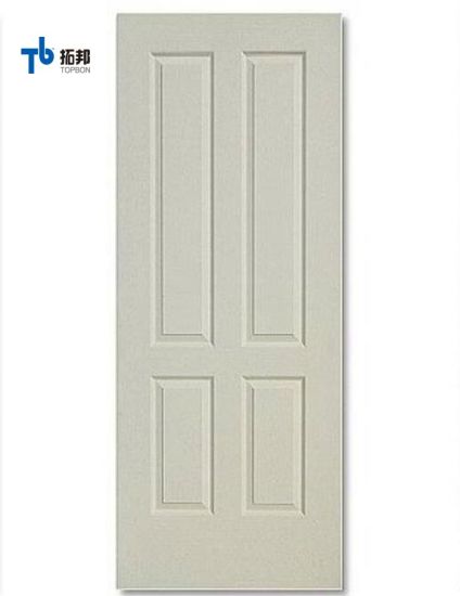 Piel de puerta de imprimación blanca de nuevo diseño de 3 mm con buena calidad