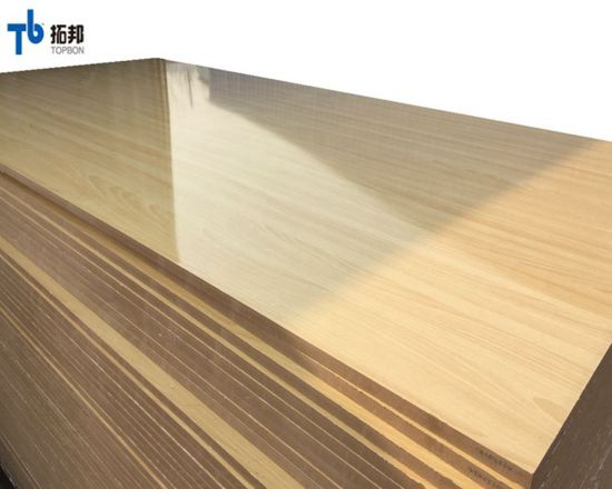 Tablero de MDF de melamina de alto brillo del fabricante de China