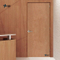 "Precio de la puerta del dormitorio de madera contrachapada interior con marco"