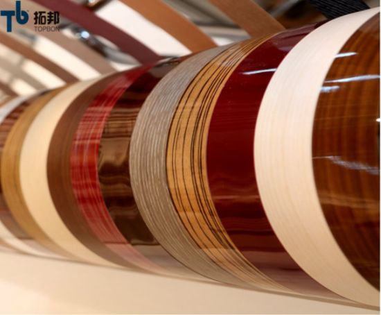 Bandas de borde de PVC de 0,4-3 mm para uso en muebles