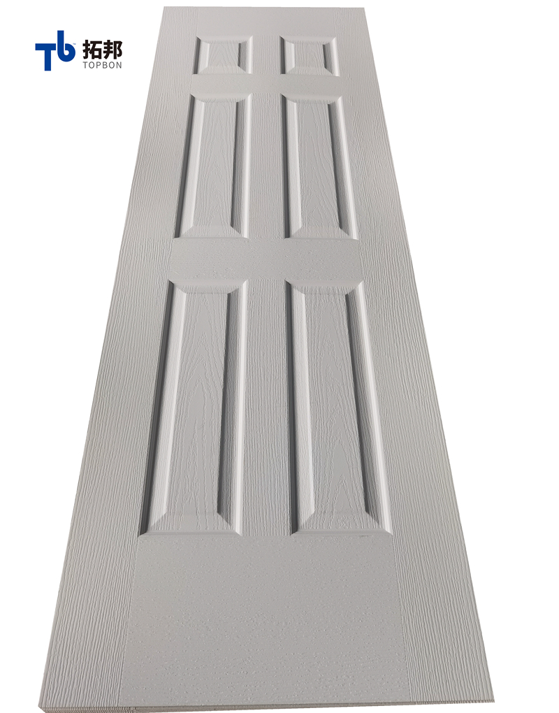"Piel de puerta laminada con imprimación blanca para el mercado exterior"