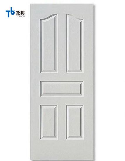 "Piel de puerta de imprimación blanca de fábrica de China"