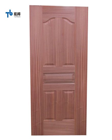 "Piel de puerta de chapa natural con precio barato"
