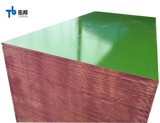 Madera contrachapada con revestimiento de plástico/Construcción de madera contrachapada de plástico con alta calidad