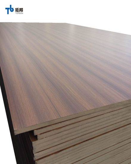 MDF De Melamin De 4mm/Melamin MDF 3mm Con Precio Competitivo De Alta Calidad
