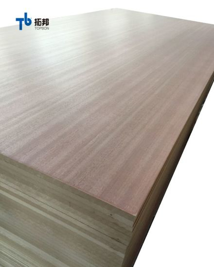 "Tableros de chapa de MDF/Tablero decorativo/MDF enchapado en madera natural con buena calidad"