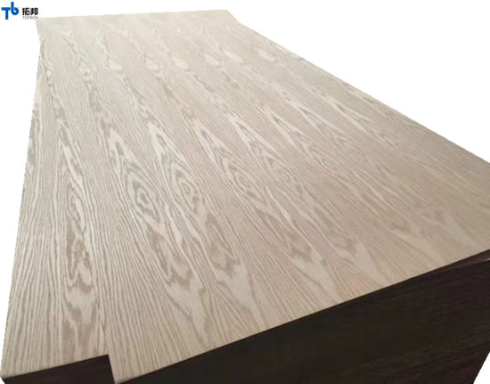 "Tablero de MDF de chapa de madera de uso de muebles para el mercado exterior"