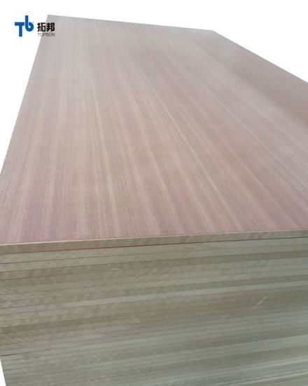 "Tablero de MDF de chapa de madera de uso de muebles de alta calidad de la fábrica de China"