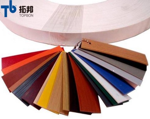Cinta de bandas de borde de PVC de precio barato de todos los tamaños para la fabricación de muebles