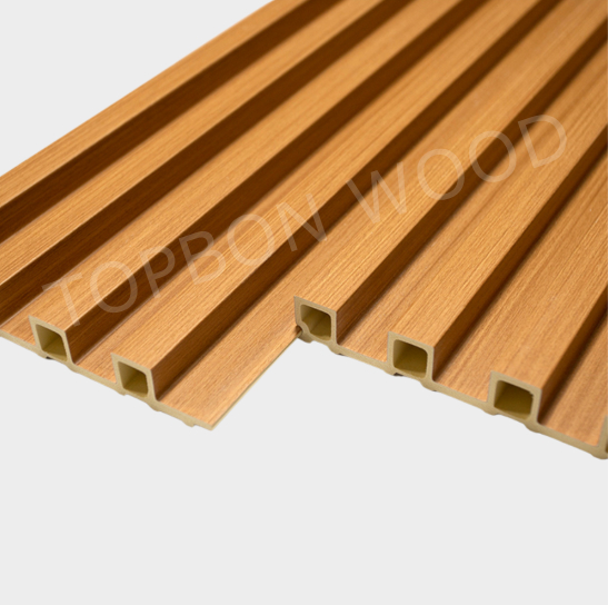 Uso interior de madera PVC WPC Paneles de pared