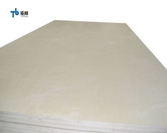 Hoja de madera contrachapada de abedul de 18 mm/ hoja de madera contrachapada con alta calidad