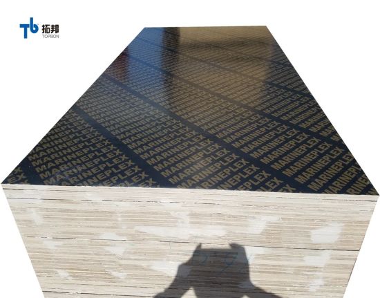 "Madera contrachapada con revestimiento de película de 18 mm de alta calidad para la construcción"