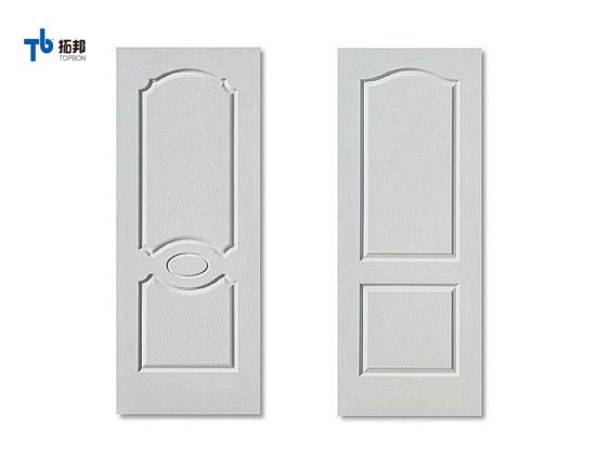 "Piel de puerta exterior moldeada con imprimación blanca para el mercado exterior"