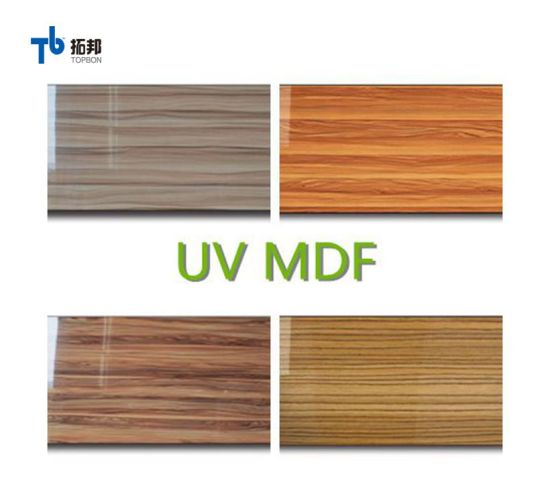 "9mm 16mm 18mm mm De Alto Brillo UV MDF con alta calidad"