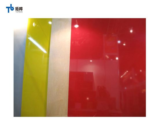 Melamina UV MDF/Hoja de MDF UV brillante con buena calidad