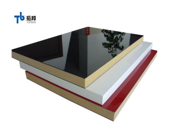 "MDF de alto brillo de melamina con precio barato"