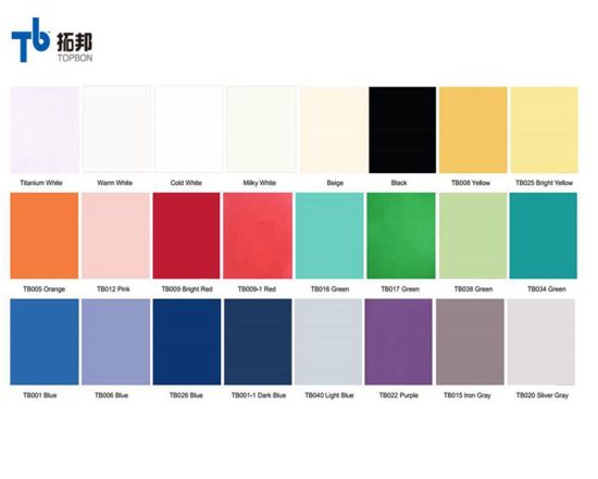 MDF de melamina de varios colores con buen precio