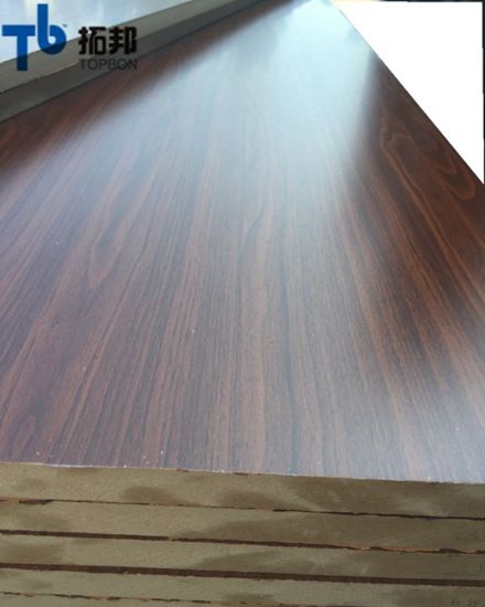 Tableros MDF de melamina de bajo precio de varios colores para la fabricación de muebles