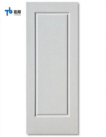 "Piel de puerta laminada de imprimación blanca popular de la fábrica de China"