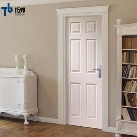 "Puerta interna de imprimación blanca barata 2050 mm"
