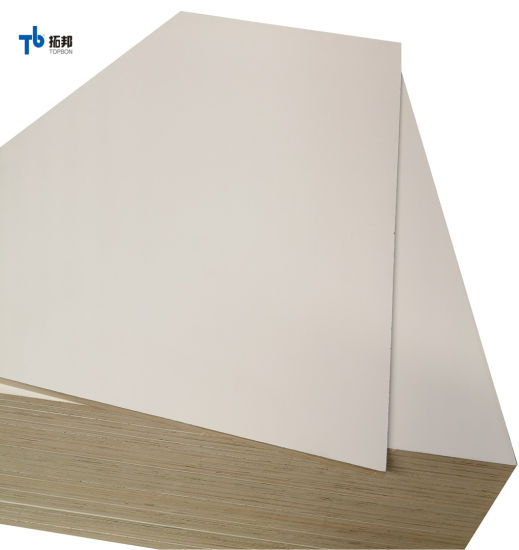 "Madera contrachapada de melamina blanca con buen precio con buen precio"