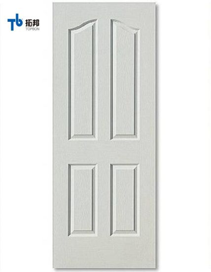 "Piel de puerta HDF de imprimación blanca de alta calidad"
