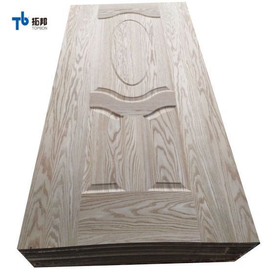 Piel de puerta de chapa de madera para mercados extranjeros