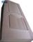 Piel de puerta laminada de chapa de madera de 4 mm para el mercado extranjero