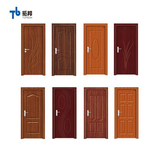 "Puerta de madera de PVC/Puerta de baño de PVC con buena calidad"