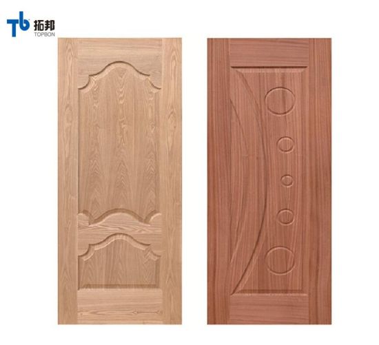 "Diseño de revestimiento de puerta de chapa natural para el mercado extranjero"