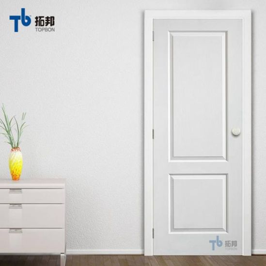 "Puerta imprimada en blanco sólido de alta calidad de 1981 mm para el mercado del Reino Unido"