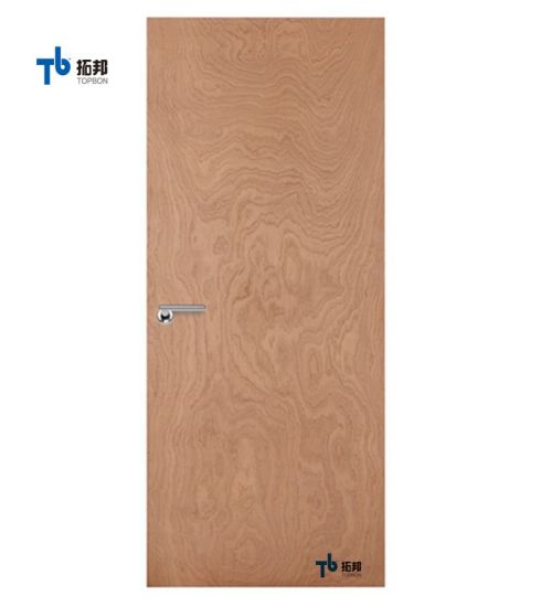 "Precio de la puerta del dormitorio de madera contrachapada interior con marco"