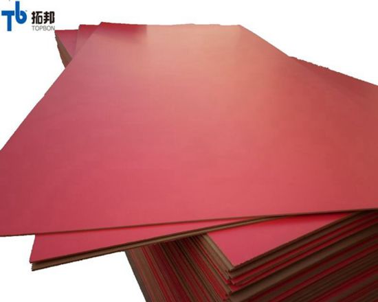 "Tablero de MDF de melamina de grano de madera con precio competitivo de alta calidad"
