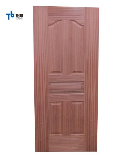 "Chapa de Sapele HDF piel de la puerta con precio barato"