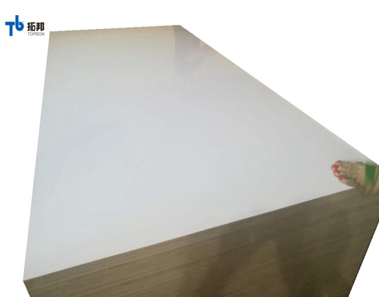 "Madera contrachapada de melamina blanca con buen precio con buen precio"
