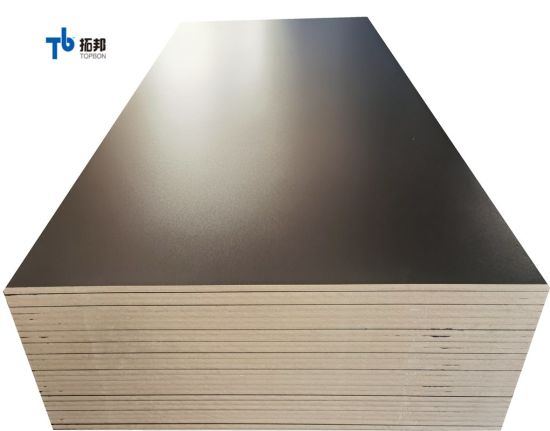 "Tablero de MDF de color de madera de melamina de buen precio de China"