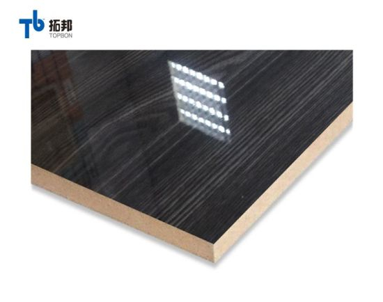 "Tablero de MDF UV de alto brillo de 12 mm, 15 mm, 18 mm con precio barato"