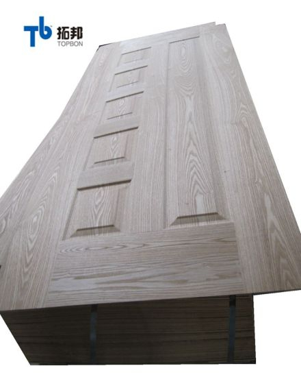 "Piel de puerta de chapa de madera natural de 3 mm"